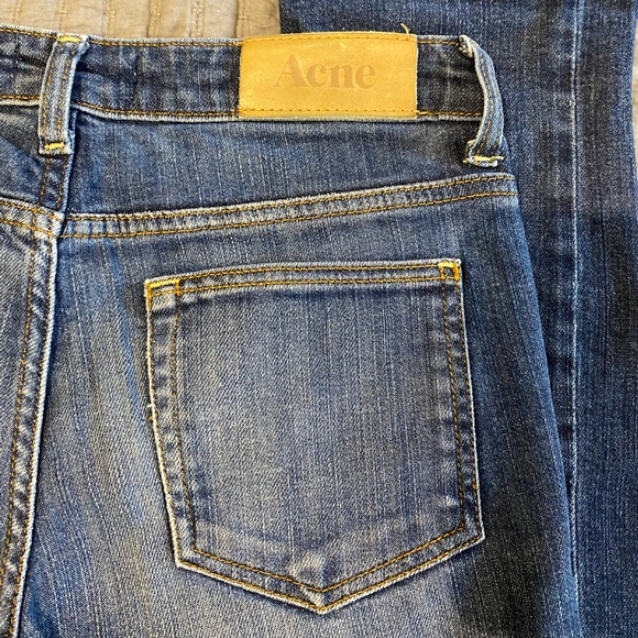 ACNE Hex/Prod straight leg jeans 28/34 - Picture 8 of 9